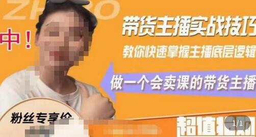 暴躁迪迪2023年主播课,带货主播实战技巧,教你快速掌握主播底层逻辑,做一个会卖课的带货主播-蜗牛学社