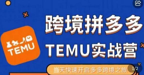 大鹏出海·拼多多跨境temu运营指导,开店注册+选品+核价上架,日出千单实战课-蜗牛学社