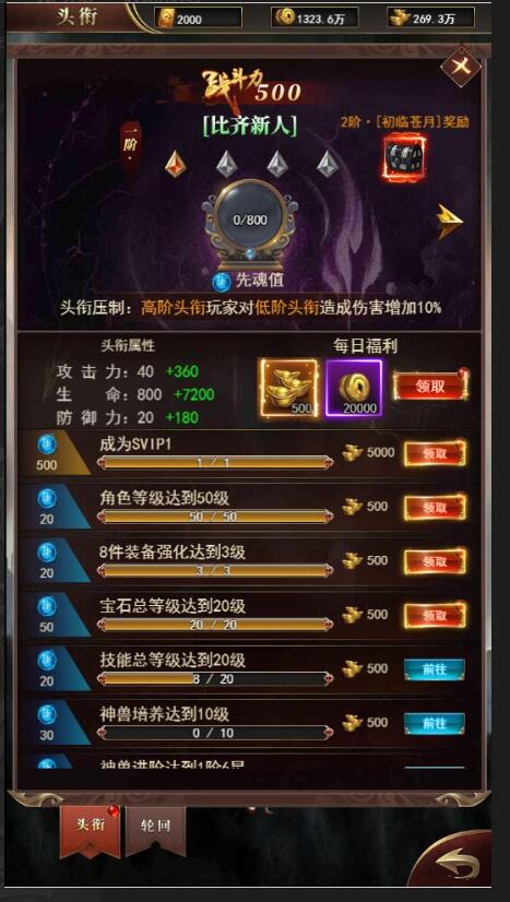 三网H5游戏【圣虚传说H5】最新整理Linux手工服务端+GM授权后台