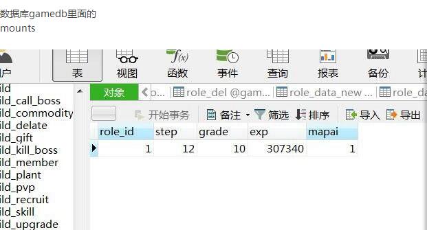 沙巴克数据库直接修改坐骑满级
