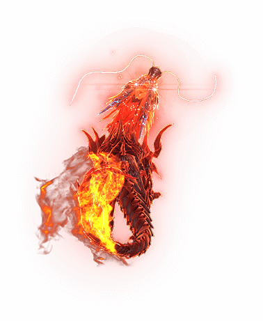 雷霆传奇H5-道士神兽--红龙素材--替换即可