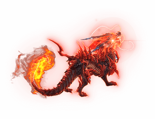 雷霆传奇H5-道士神兽--红龙素材--替换即可