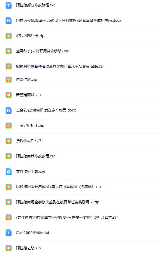 【阿拉德之怒】全合集+修复pk+组队+搭建修改教程+视频+手工
