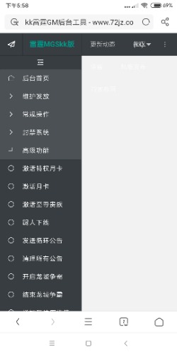 雷霆传奇专用的gm后台工具