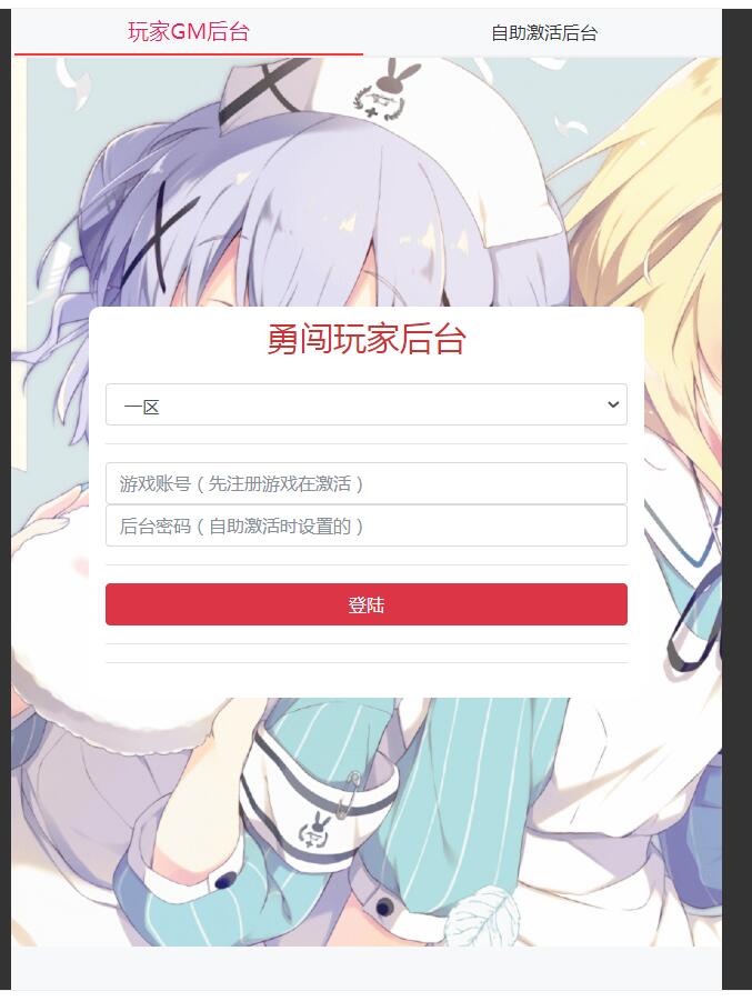 真勇闯阿拉德二合一CDK账号授权后台+清空邮件物品+账号全角色授权+带教程