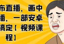 无绿布直播,画中画直播,一部安卓手机搞定【视频课程】-蜗牛学社