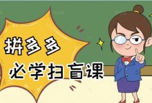 拼多多商家开店入门必学,0基础新手小白扫盲课(58节视频课程)-蜗牛学社