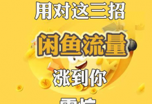 咸鱼无货源如何提升商品的流量?-蜗牛学社