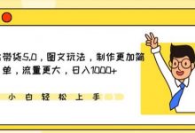 IP切片带货5.0,图文玩法,制作更加简单,流量更大,日入1000+-蜗牛学社