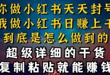 都知道小红书能引流私域变现,可为什么我能一天引流几十人变现上千,但你却频频封号违规被限流-蜗牛学社