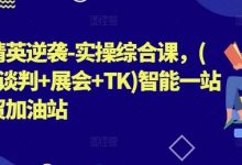 外贸精英逆袭-实操综合课,(拓客+谈判+展会+TK)智能一站式外贸加油站-蜗牛学社