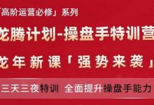 亚马逊高阶运营必修系列,龙腾计划-操盘手特训营,三天三夜特训 全面提升操盘手能力-蜗牛学社