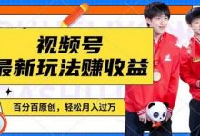 利用明星八卦视频，赚视频号分成计划收益，操作简单，还有千粉号额外变现，轻松月入过W-蜗牛学社