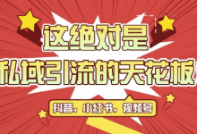 最新首发全平台引流玩法,公域引流私域玩法,轻松获客500+,附引流脚本,克隆截流自热玩法-蜗牛学社