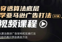 穿透算法底层,学亚马逊广告打法SP篇,从算法侧讲广告架构和实操打法,让你不再只学会表层方法-蜗牛学社