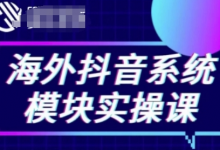 海外抖音Tiktok系统模块实操课,TK短视频带货,TK直播带货,TK小店端实操等-蜗牛学社