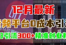 12月最新：音频平台0成本引流，日引流300+精准创业粉-蜗牛学社