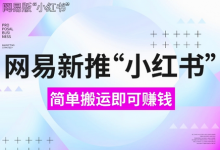 网易官方新推“小红书”,搬运即有收益,新手小白千万别错过(附详细教程)-蜗牛学社