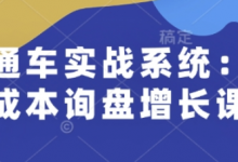 直通车实战系统:低成本询盘增长课,让个人通过技能实现升职加薪,让企业低成本获客,订单源源不断-蜗牛学社