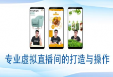 个人虚拟直播间的搭建与操作,专业虚拟直播间的打造与操作-蜗牛学社