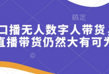 快手口播无人数字人带货,快手直播带货仍然大有可为!-蜗牛学社