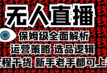 2025无人直播这么做就对了,保姆级全面解析,全程干货,新手老手都可上手-蜗牛学社