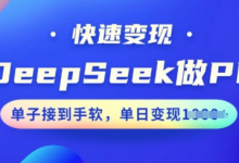 用DeepSeek做PPT,快速变现,单子接到手软,单日变现多张-蜗牛学社