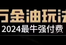 最牛强付费,万金油强付费玩法,干货满满,全程实操起飞(更新25年04月)-蜗牛学社
