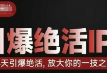引爆绝活IP训练营,14天引爆绝活,放大你的一技之长-蜗牛学社