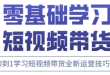 快手运营+高阶剪辑实战课,0到1学习短视频带货全新运营技巧-蜗牛学社