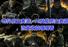 抖音奇异历史赛道,AI赋能历史赛道,流量收益嘎嘎香,狂撸伙伴计划-蜗牛学社