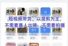 宝子哥头部团队短视频带货,以混剪为主,不需要真人出镜,不需要拍摄-蜗牛学社