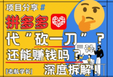 【2025最新】拼多多代坎助力项目深度拆解:还能挣钱吗?全流程玩法-蜗牛学社
