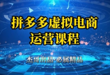 拼多多虚拟资料项目,从起店到出单全套系列教程,从0到1小白也可以轻松上手-蜗牛学社