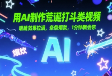 用AI制作荒诞打斗类视频,吸睛效果拉满,条条爆款,1分钟教会你-蜗牛学社