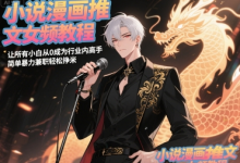 小说漫画推文女频教程,让所有小白从0成为行业内高手,简单暴力兼职轻松挣米-蜗牛学社