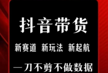 抖音短视频一刀不剪带货,不剪辑,不直播,每天发个视频,等着出单获取带货佣金-蜗牛学社