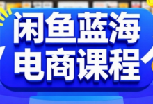 闲鱼蓝海电商课程,手把手助你快速上手,轻松实现闲鱼稳定盈利-蜗牛学社