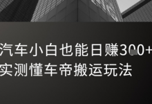 汽车小白也能日入3张!实测懂车帝搬运玩法-蜗牛学社
