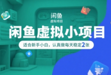 闲鱼虚拟小项目,操作简单,适合新手小白,认真做每天稳定2张-蜗牛学社