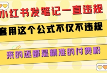 小红书发笔记一直违规,套用这个公式不仅不违规,来的还都是精准的付费粉-蜗牛学社
