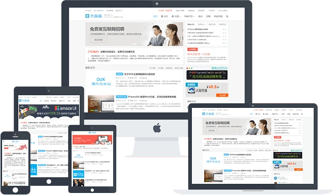WordPress大前端主题dux8.4破解版免授权