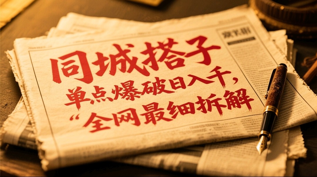 同城搭子群19.9单点爆破日入千,搭子组局月入万,全网最细拆解-蜗牛学社