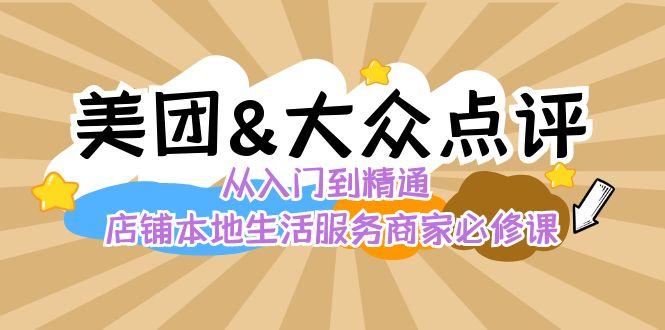 美团+大众点评 从入门到精通:店铺本地生活 流量提升 店铺运营 推广秘术 评价管理