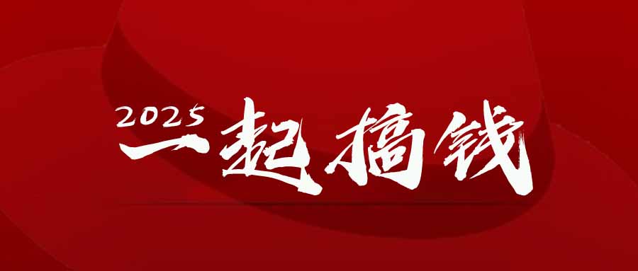 2025年，请“不择手段”去搞钱!-蜗牛学社