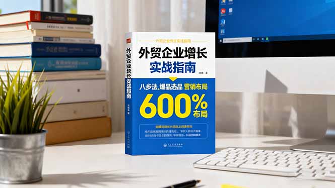 外贸企业增长实战指南，八步法、爆品选品、营销布局，业绩增长300%-蜗牛学社