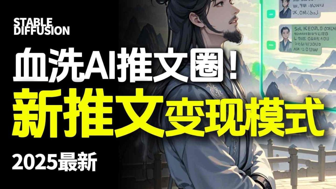 最新AI动态电影漫画小说推文,全流程实操教学,小白也能月入1W+-蜗牛学社