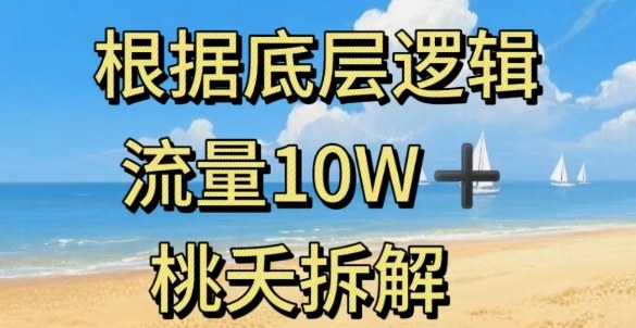 据底层逻辑,流量10W+,以安全知识科普为例-蜗牛学社