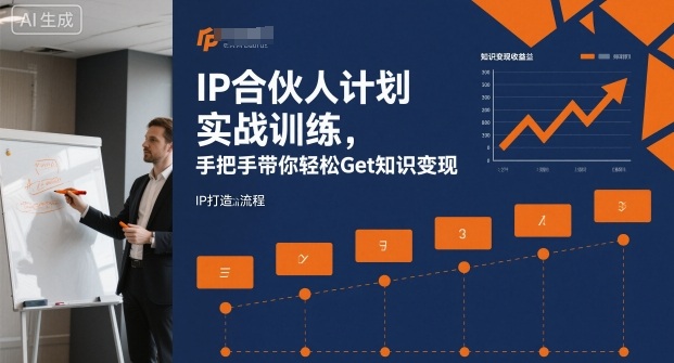 IP合伙人计划实战训练,手把手带你轻松Get知识变现-蜗牛学社