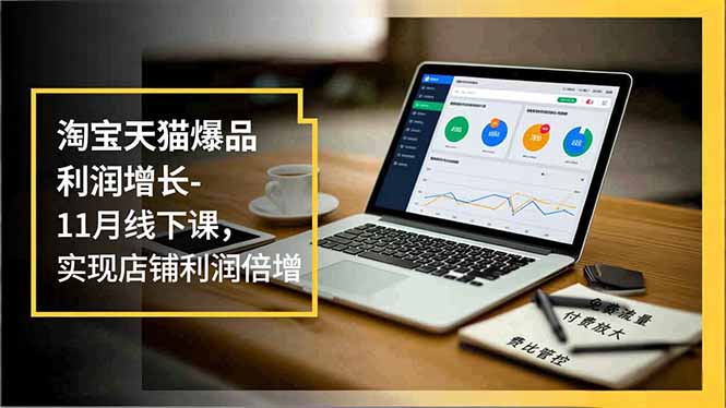 淘宝天猫爆品利润增长-11月线下课,免费流量、付费放大、费比管控,实现店铺利润倍增-蜗牛学社